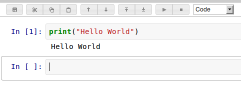 Jupyter Notebook Hello World