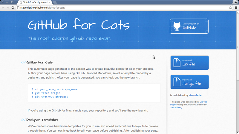 GitHub Pages done
